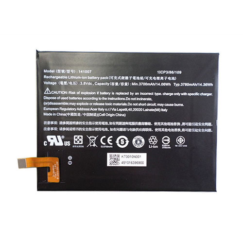 Acer KT0010N001 Iconia Talk S ... Battery