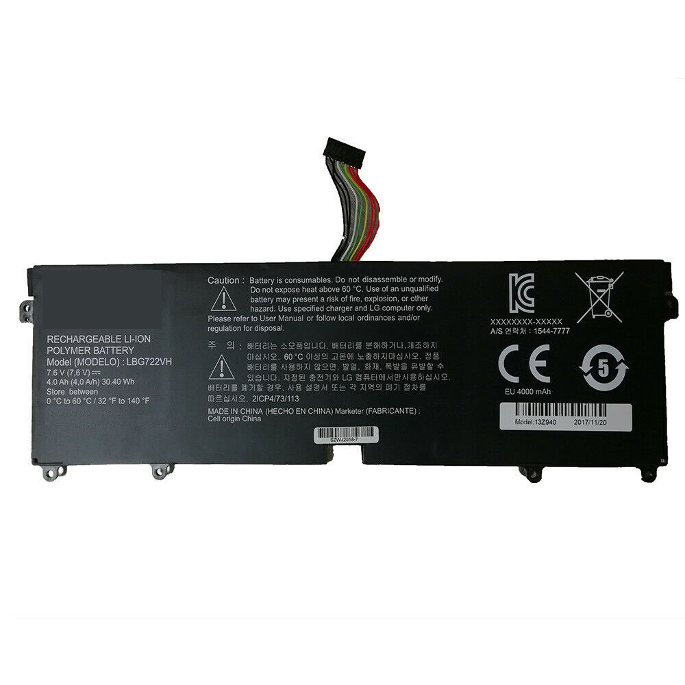 LBG722VH battery