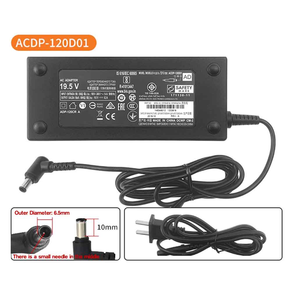 NEW 19.5V 6.2A AC Power Adapte... Adapter 
