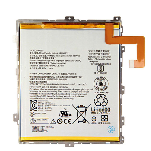 Lenovo Smart Tab M10 battery